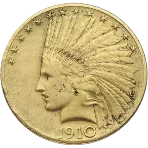 Indian $10 (1907 - 1933) - Cull
